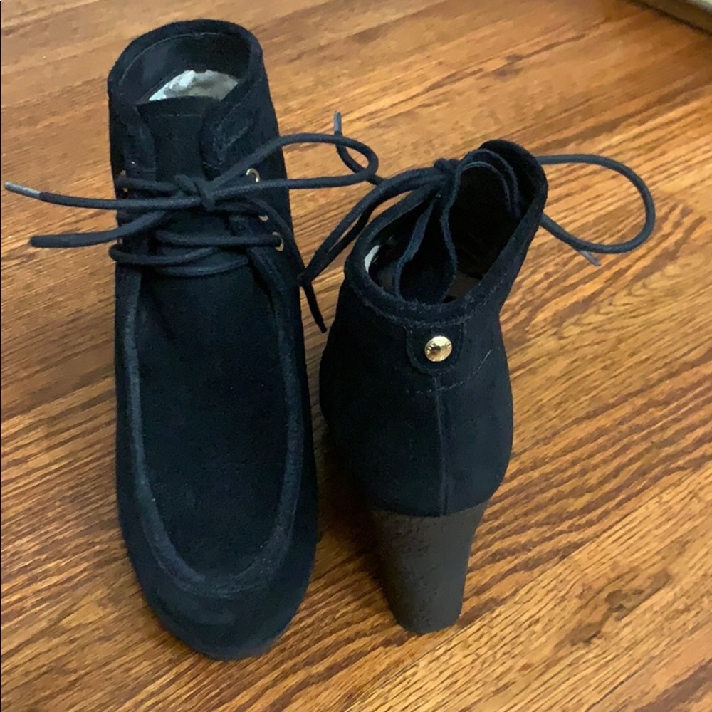 Michael Kors Black Suede “Rory Bootie”